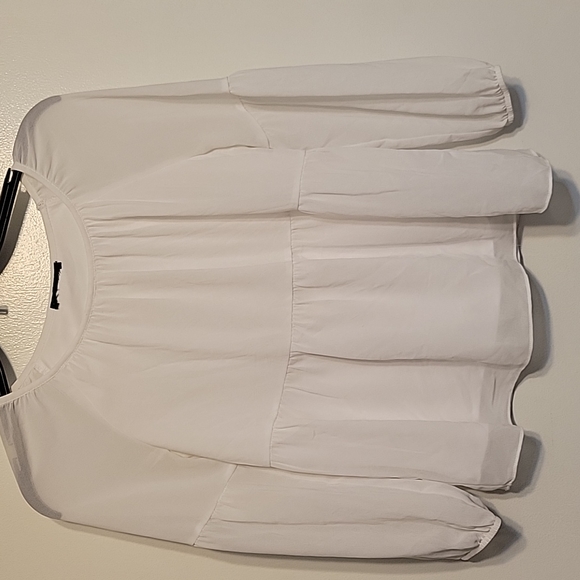 Bohemian white blouse - Picture 1 of 4